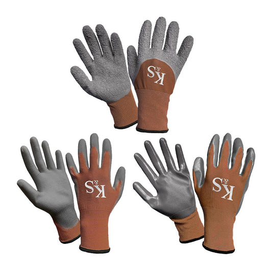 Kent & Stowe Multi-Task Gloves Triple Pack Large