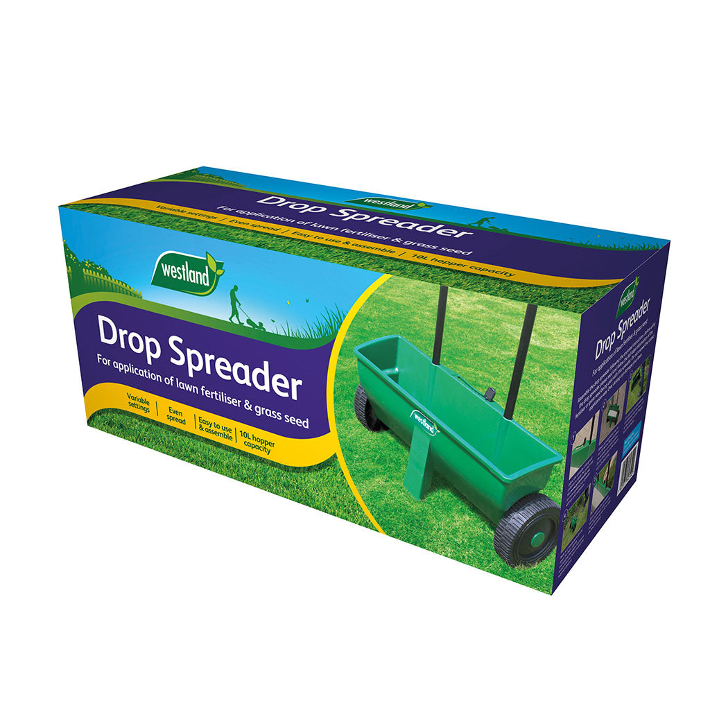 Westland Lawn Drop Spreader on a white background