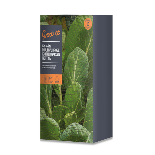 Grow It Multi-Purpose Knitted Garden Netting 6m x 4m