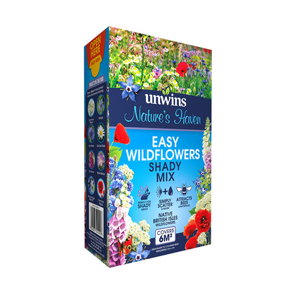 Nature's Haven Easy Wildflowers Shady Mix 1.2kg