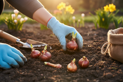 Plant summer bulbs in March