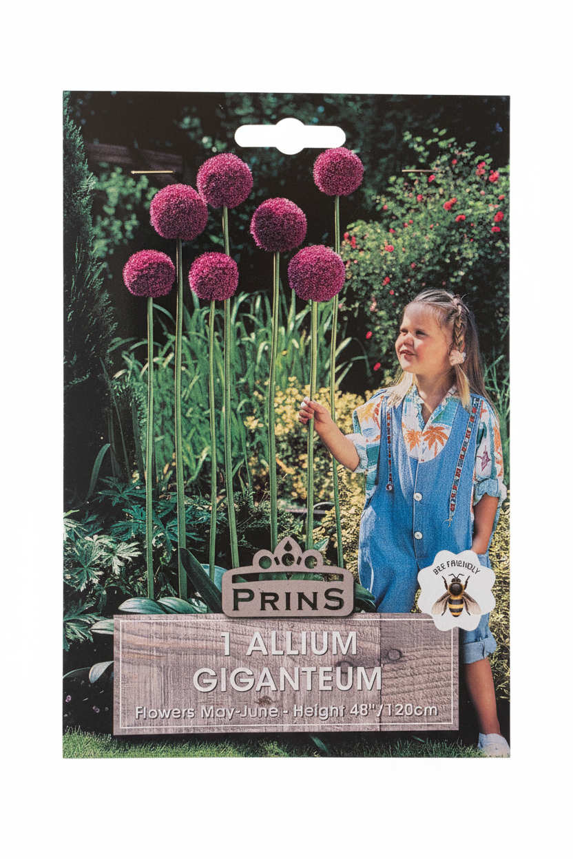 Prins 1 Allium Giganteum - Stock Photo