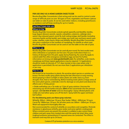 Resolva Bug Killer Concentrate 250ml