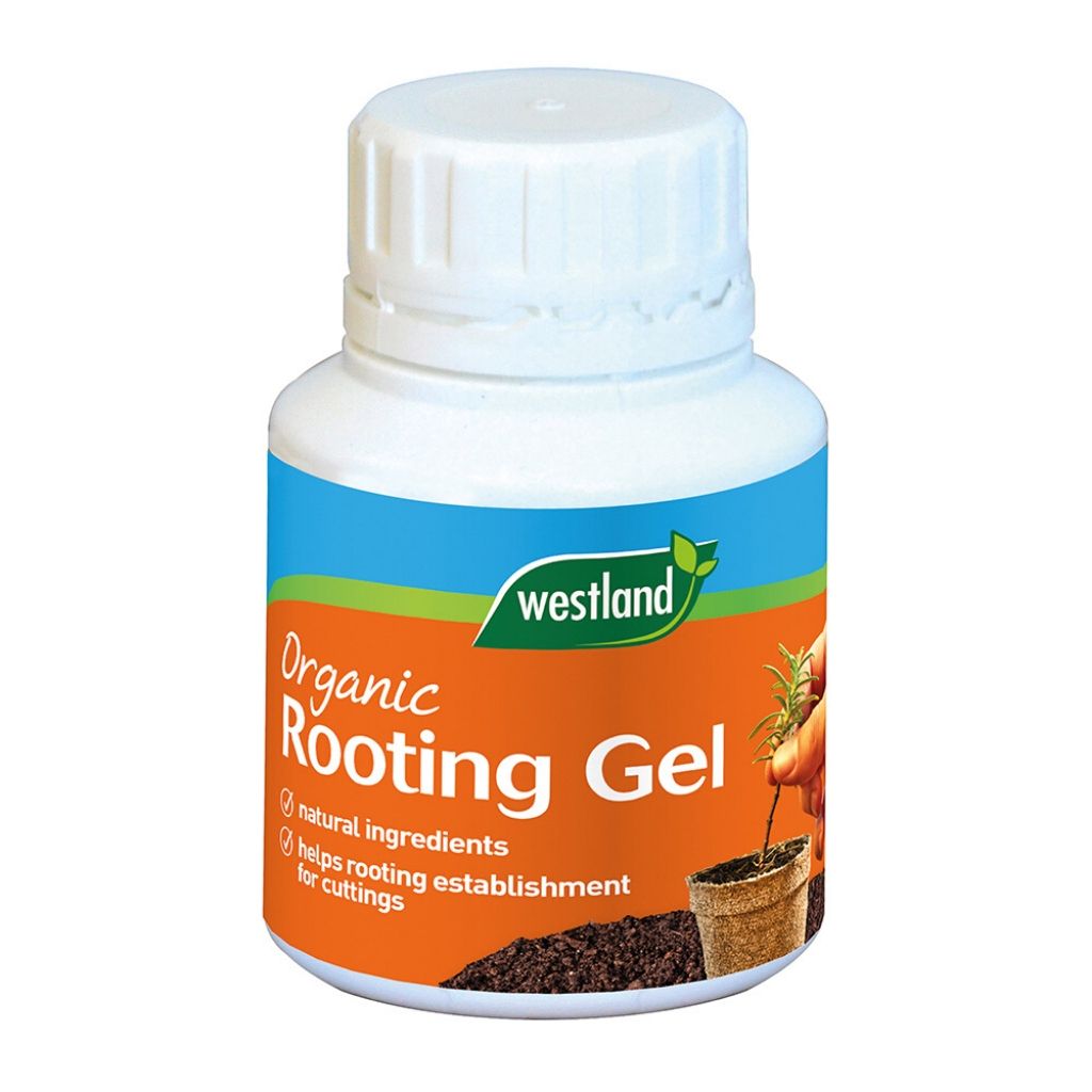 Bottle of Westland Organic Rooting Gel on a white background