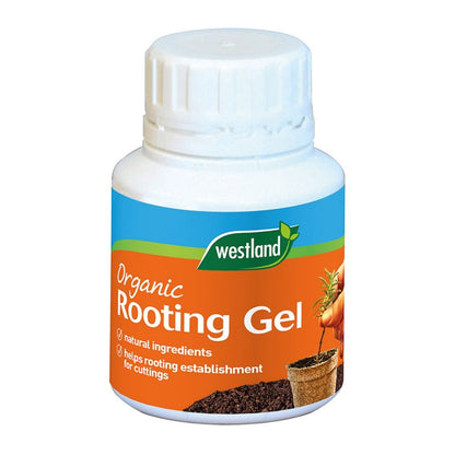 Bottle of Westland Organic Rooting Gel on a white background