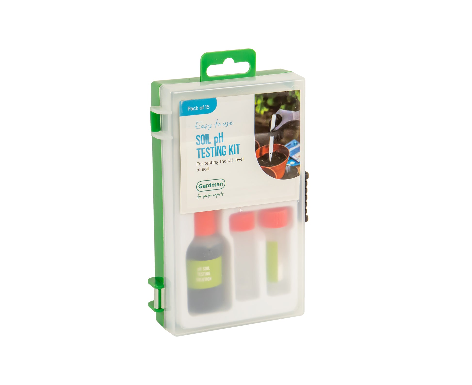 Gardman Soil pH Testing Kit on a white  background