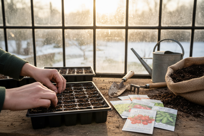 Sow seeds in February