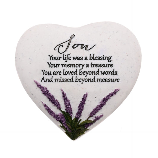 White and purple textured object on a white background