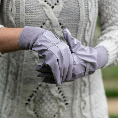 Kent & Stowe Lavender Water Resistant Light Duty Gloves - Ladies Medium