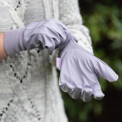 Kent & Stowe Lavender Water Resistant Light Duty Gloves - Ladies Medium