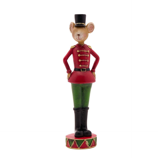 Mouse in a nutcracker outfit