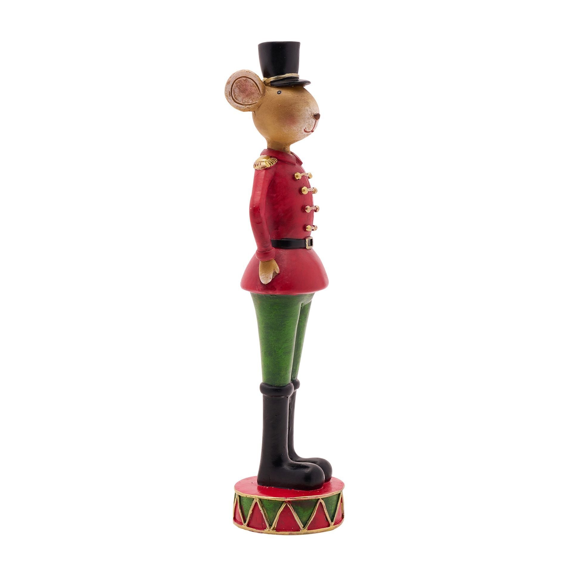 Mouse in a nutcracker outfit