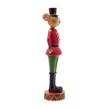 Mouse in a nutcracker outfit
