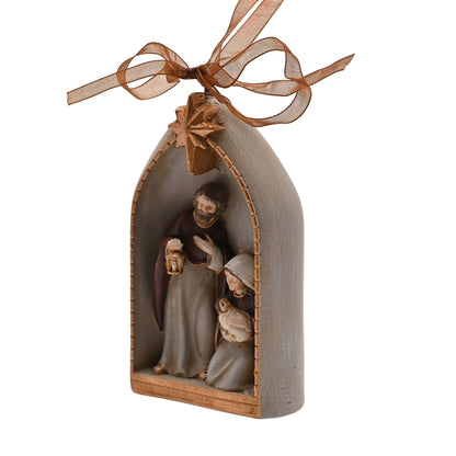 Nativity Hanging Arched Shaped Decoration